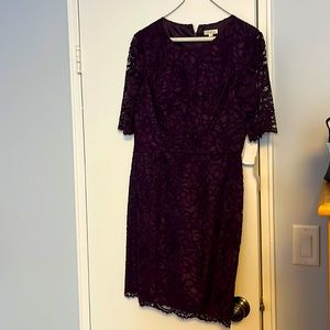 NWT beautiful Shoshanna eggplant lace dress. Perfect for special occasions!